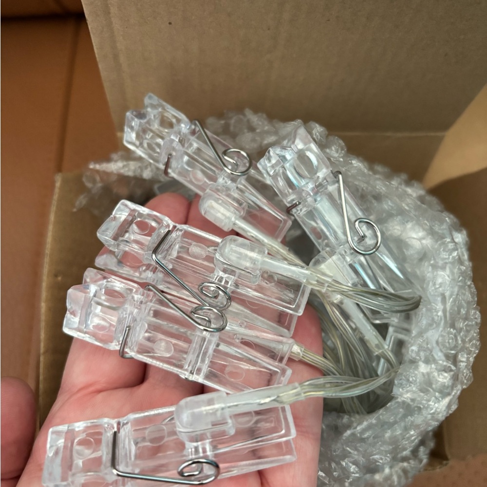 Clear Clip String Lights